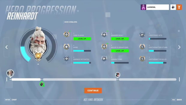 reinhardt hero progression
